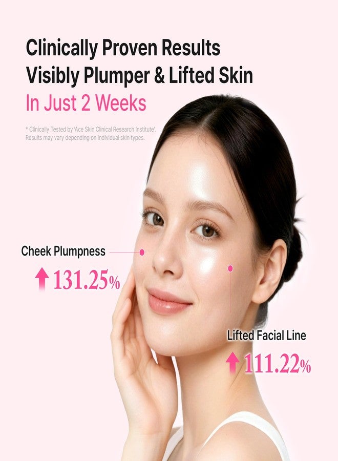 تيام سيروم TIAM PDRN Collagen Glow Up، سيروم الكبسولة الوردية، كاميليا PDRN، ببتيد، نفخ وشد البشرة، منتجات العناية بالبشرة الكورية | 1.01 أونصة سائلة. - Image 3